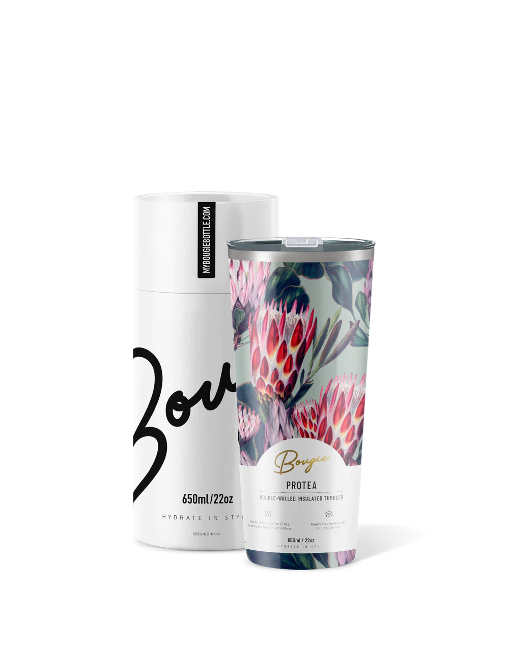 My Bougie Bottle 22oz Insulated Tumbler Gift Tube
