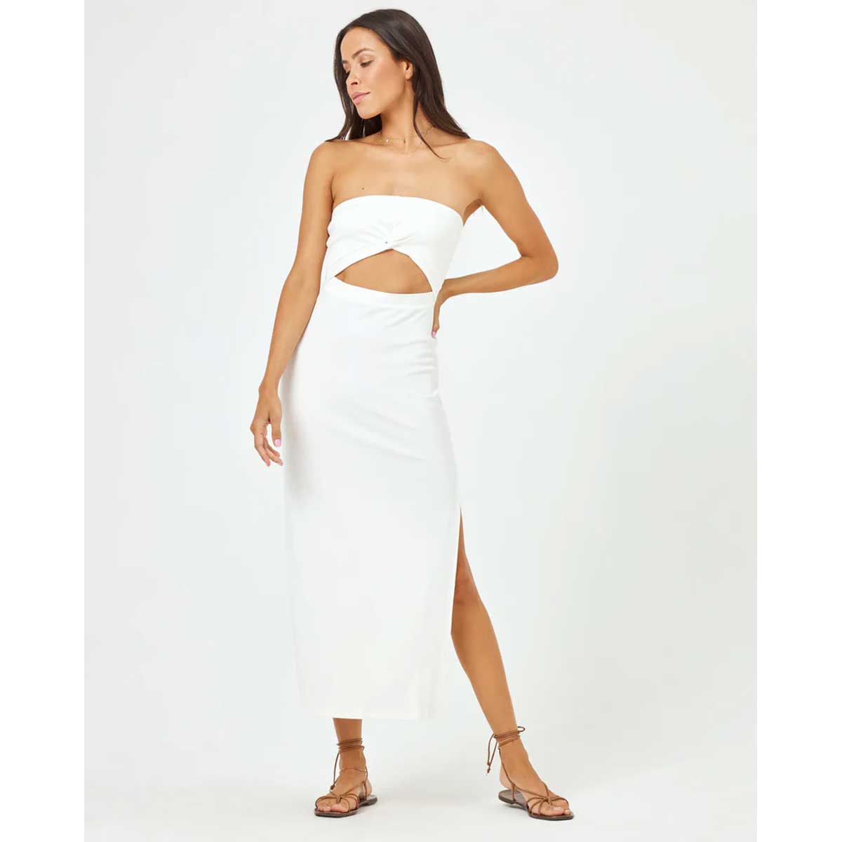 bec and bridge pearl midi dress Galvan London