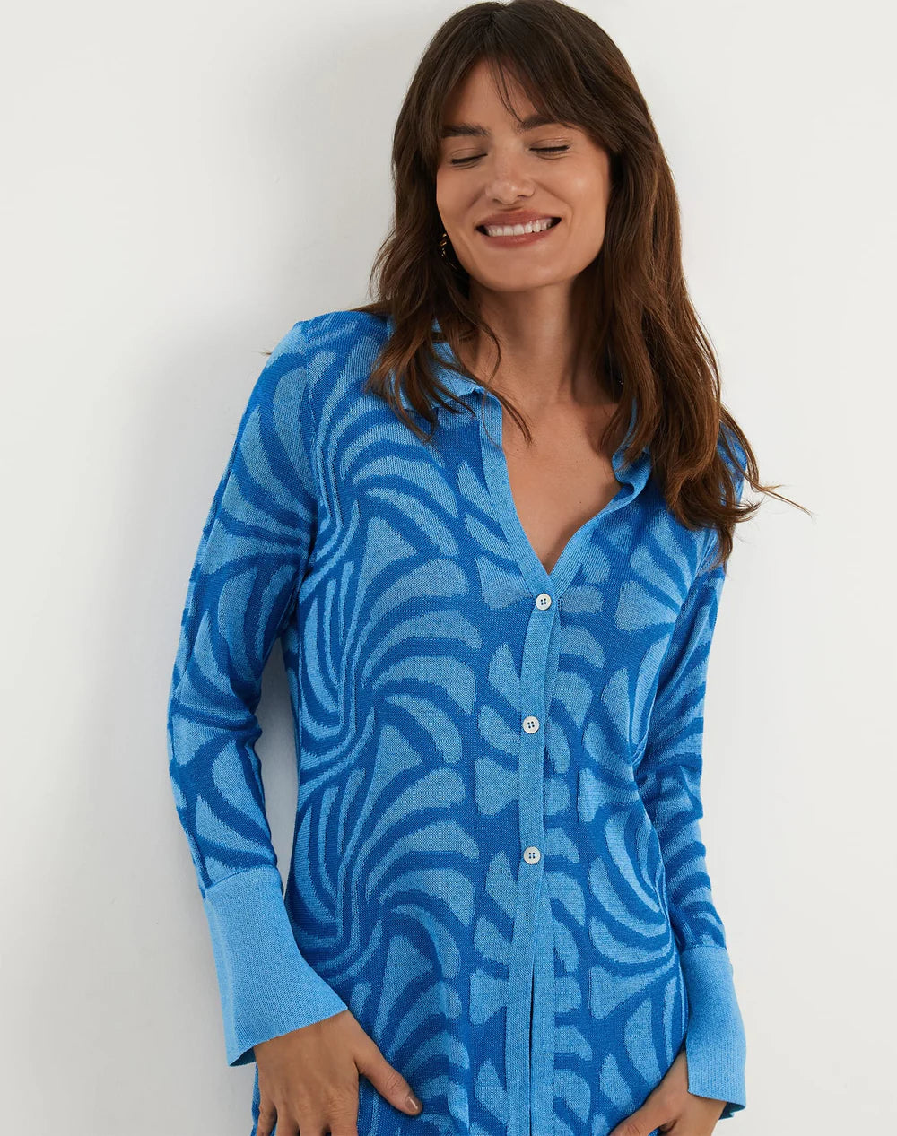 VIX Jacquard Lara Blouse