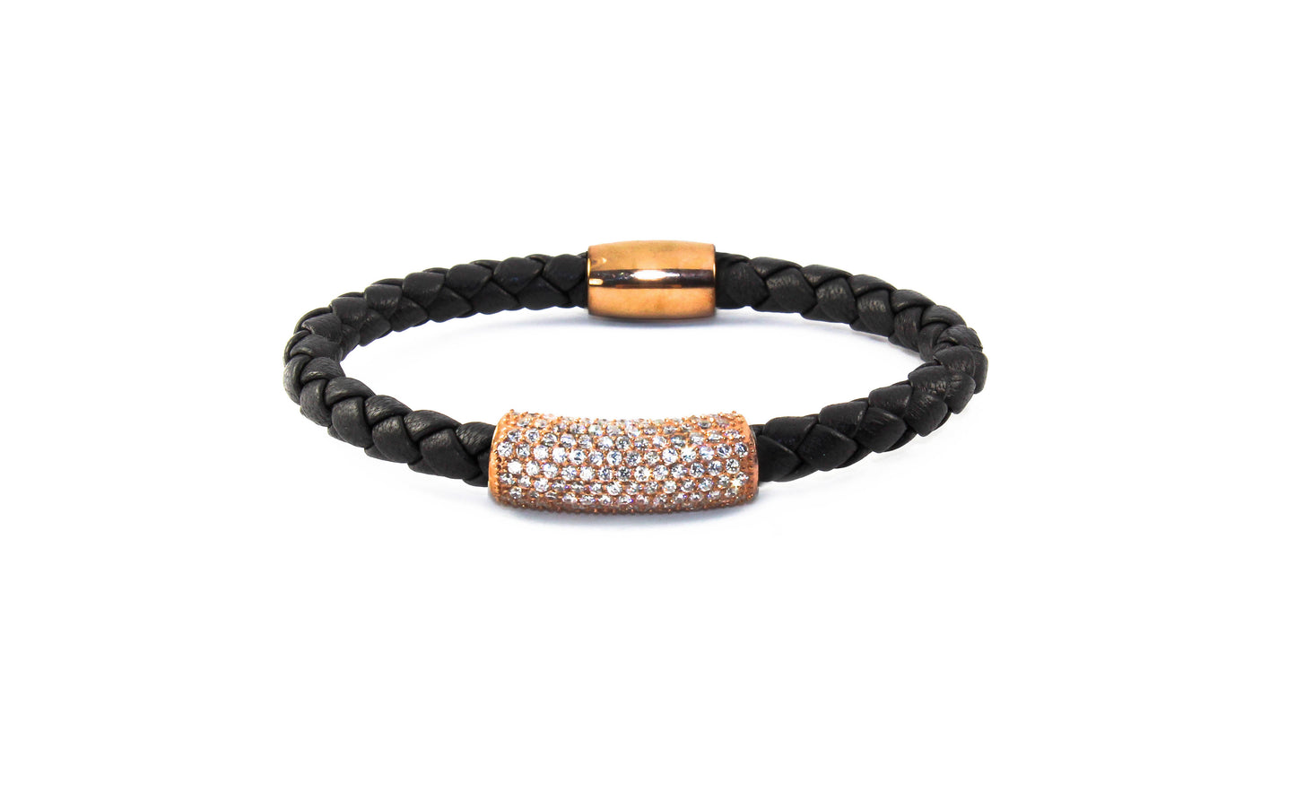 Liza Schwartz Glam Bar Black Nappa Leather