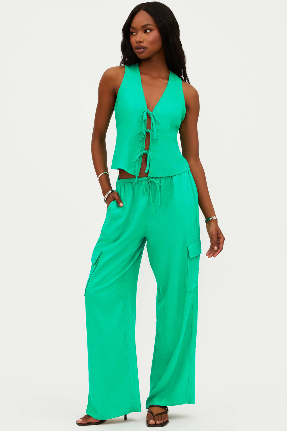 Beach Riot Amara Pant Mediterranean Mint