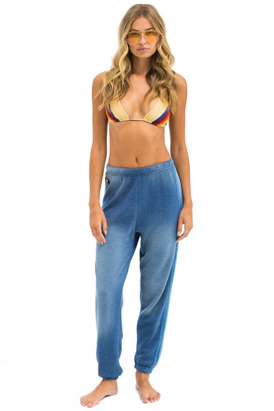 
                  
                    Aviator Nation 5 STRIPE SWEATPANTS - FADED WATER
                  
                