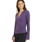 THRIVE SOCIÉTÉ  Pleated Wrap Pullover Loganberry