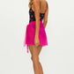 Beach Riot Melanie Sarong Bright Fuchsia