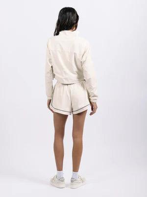 
                  
                    Fore-te Nicole Cropped Jacket Ecru
                  
                