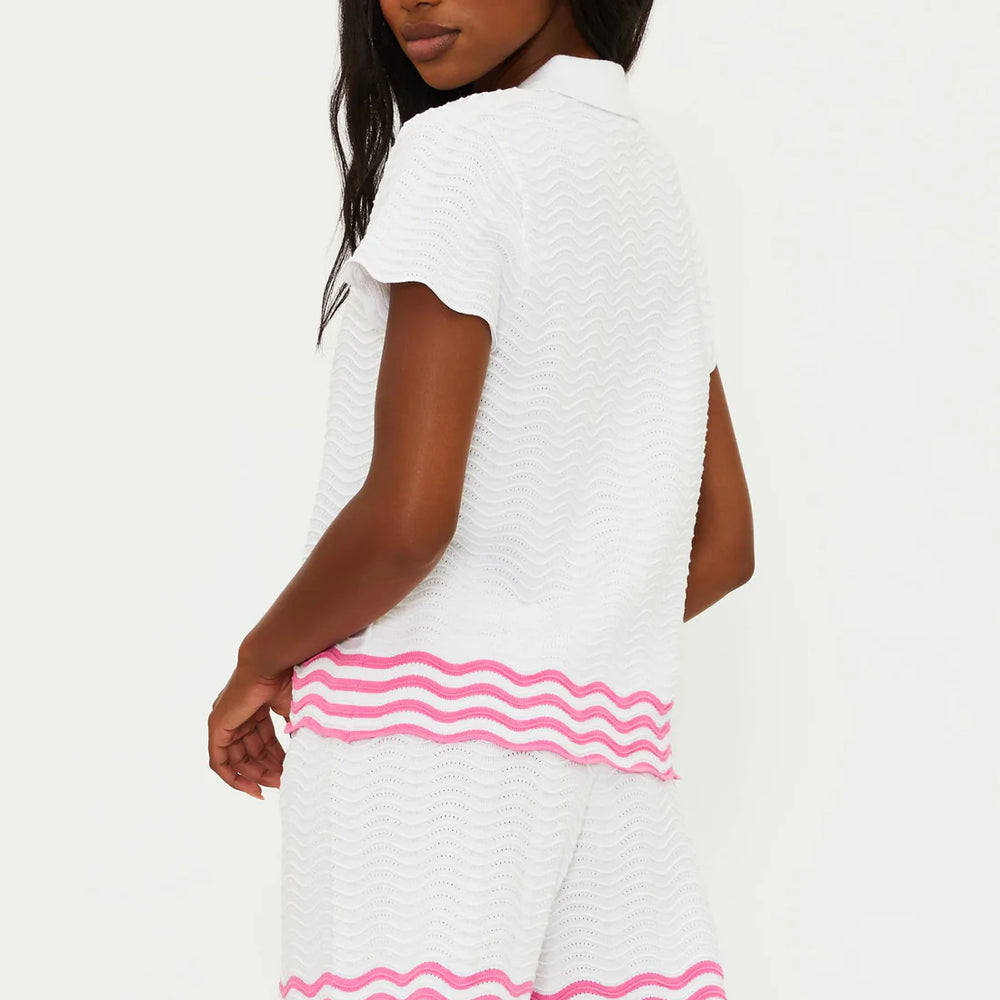 Beach Riot Vera Top Strawberry Wave