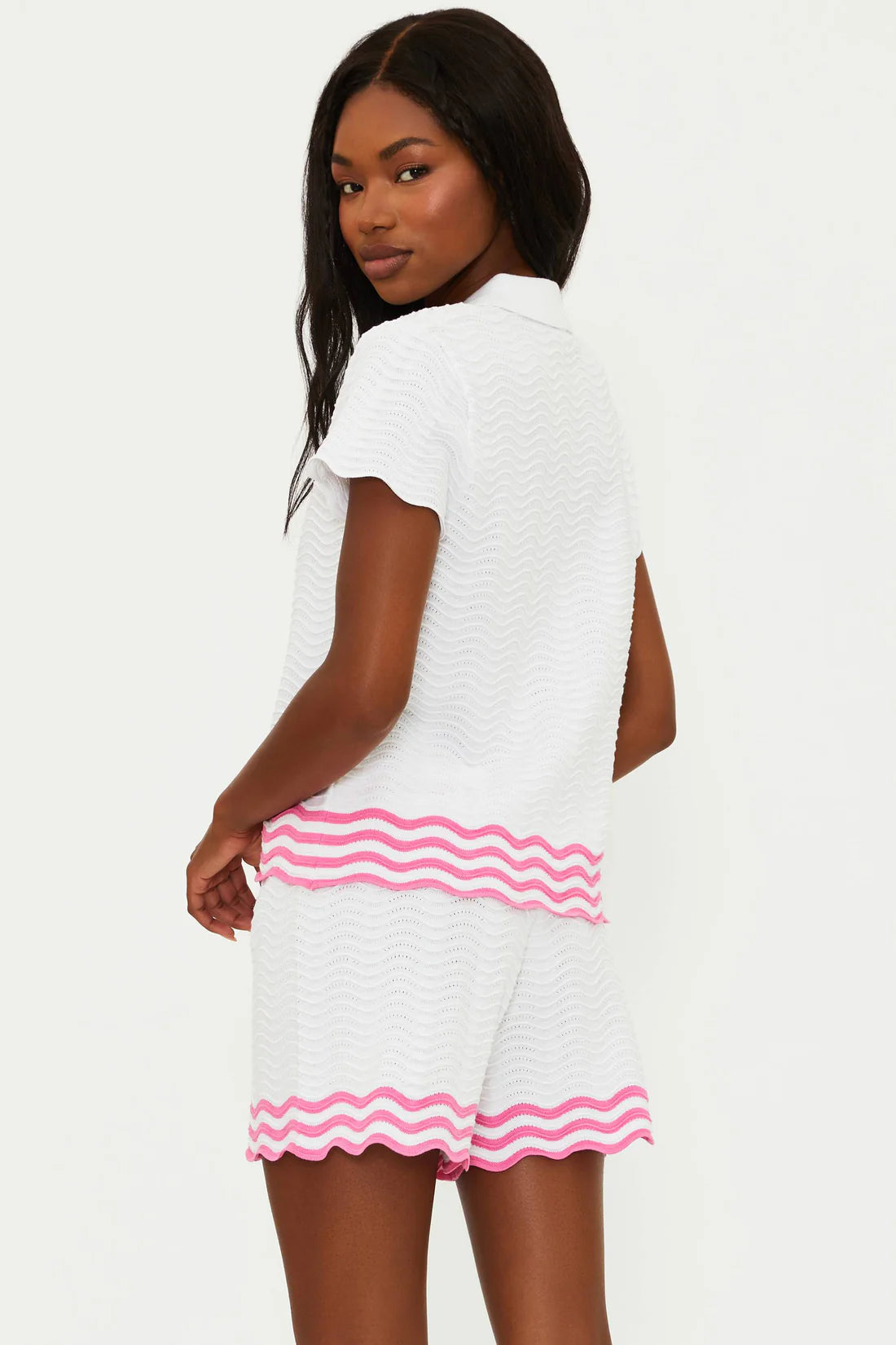 Beach Riot Vera Top Strawberry Wave