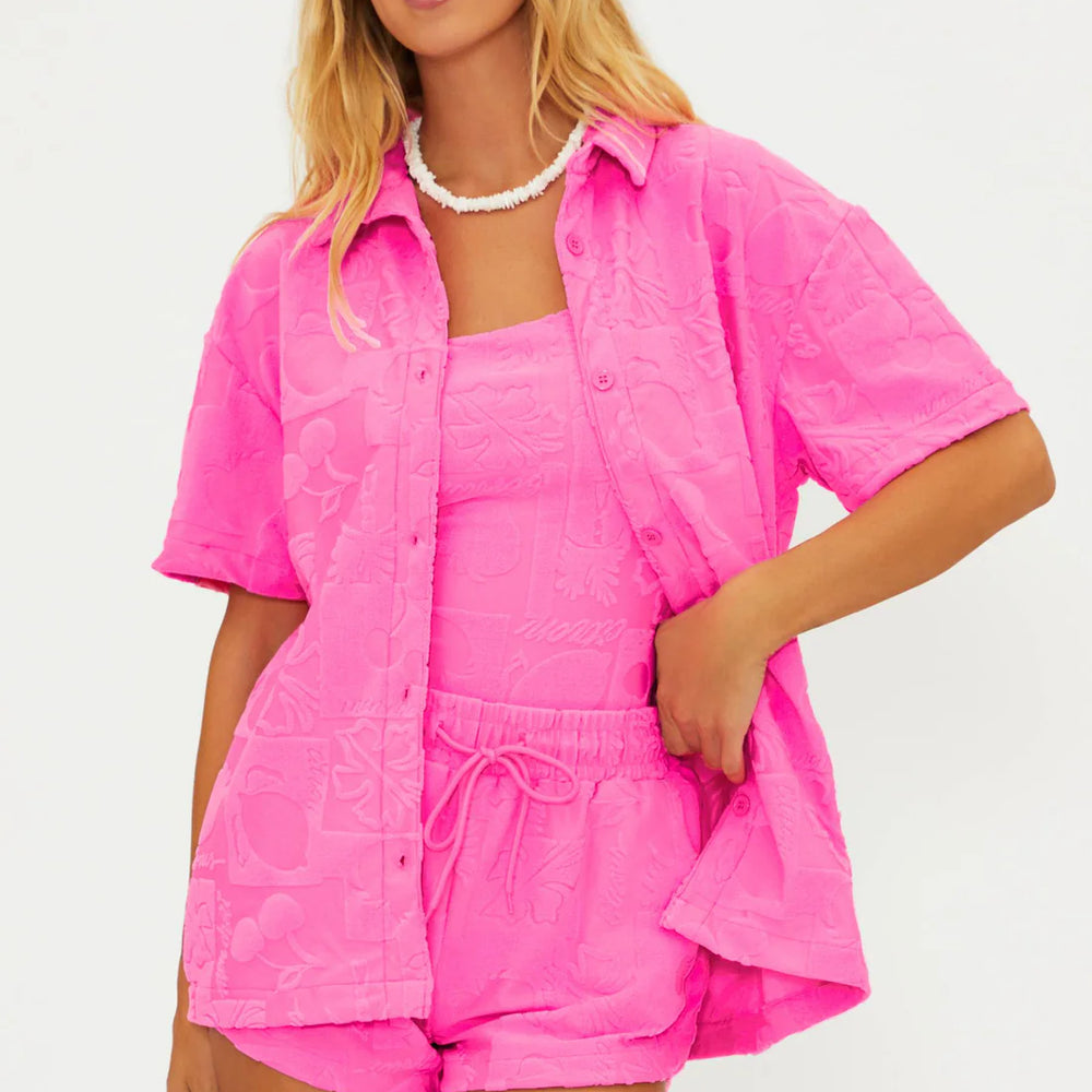 
                  
                    Beach Riot Mabel Shirt Strawberry Stand Terry
                  
                