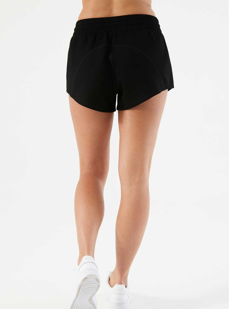 NUX Active Women's Sleek Fabric Shorts - Black
