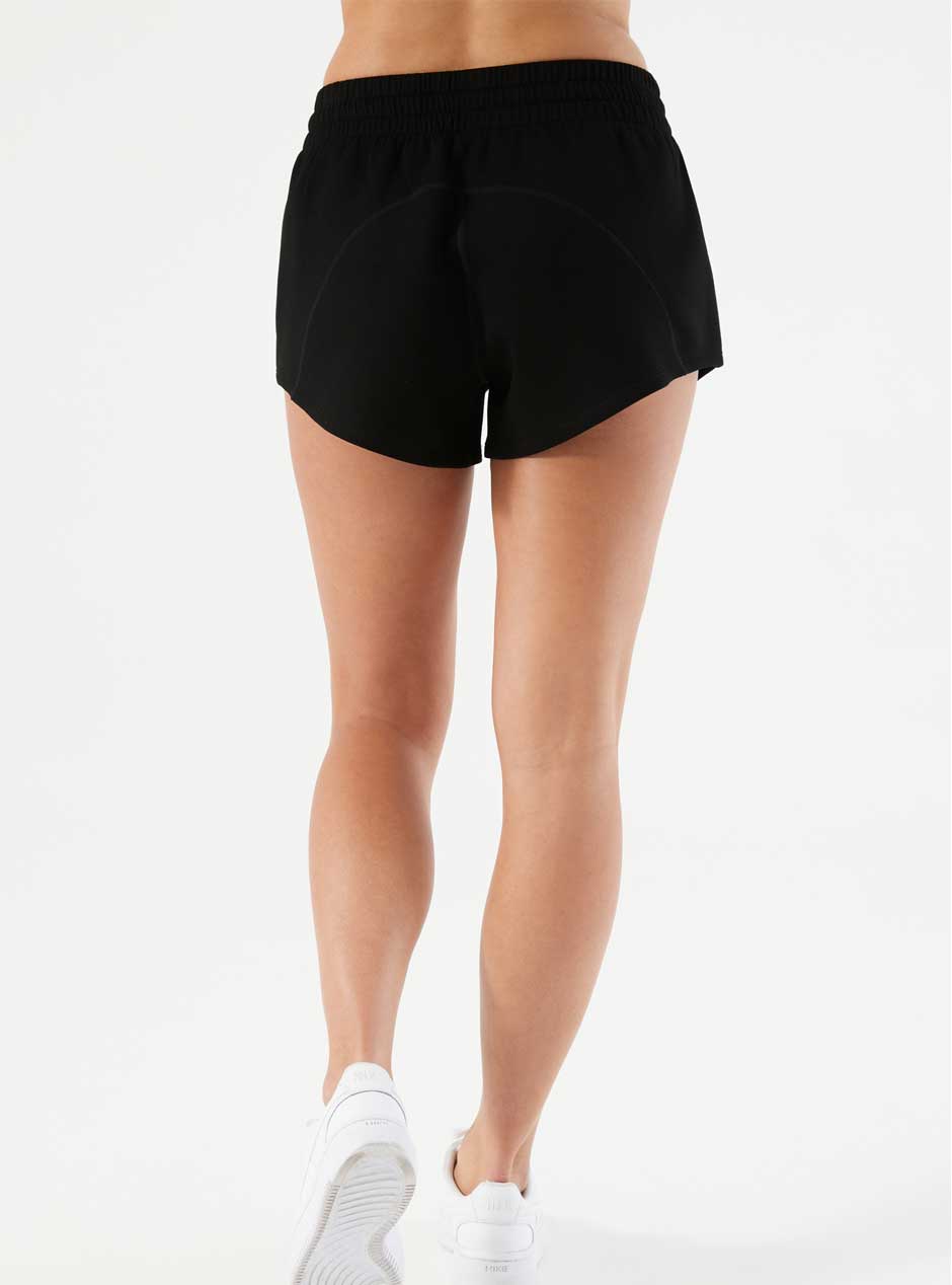 NUX Active Women's Sleek Fabric Shorts - Black