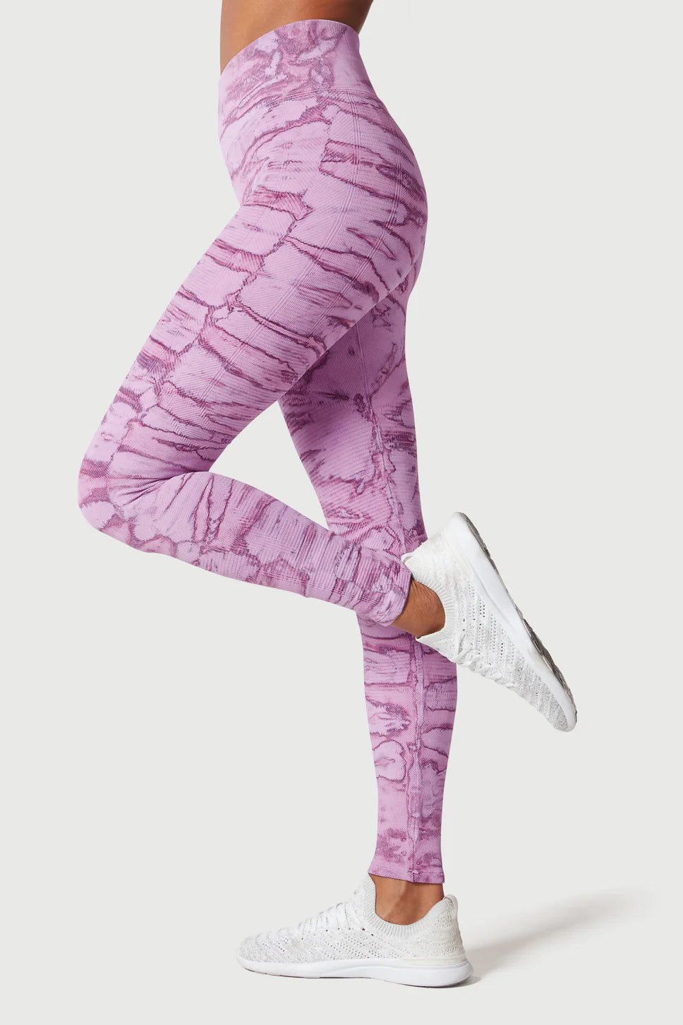 NUX Active One by One Legging  Purple Ripple