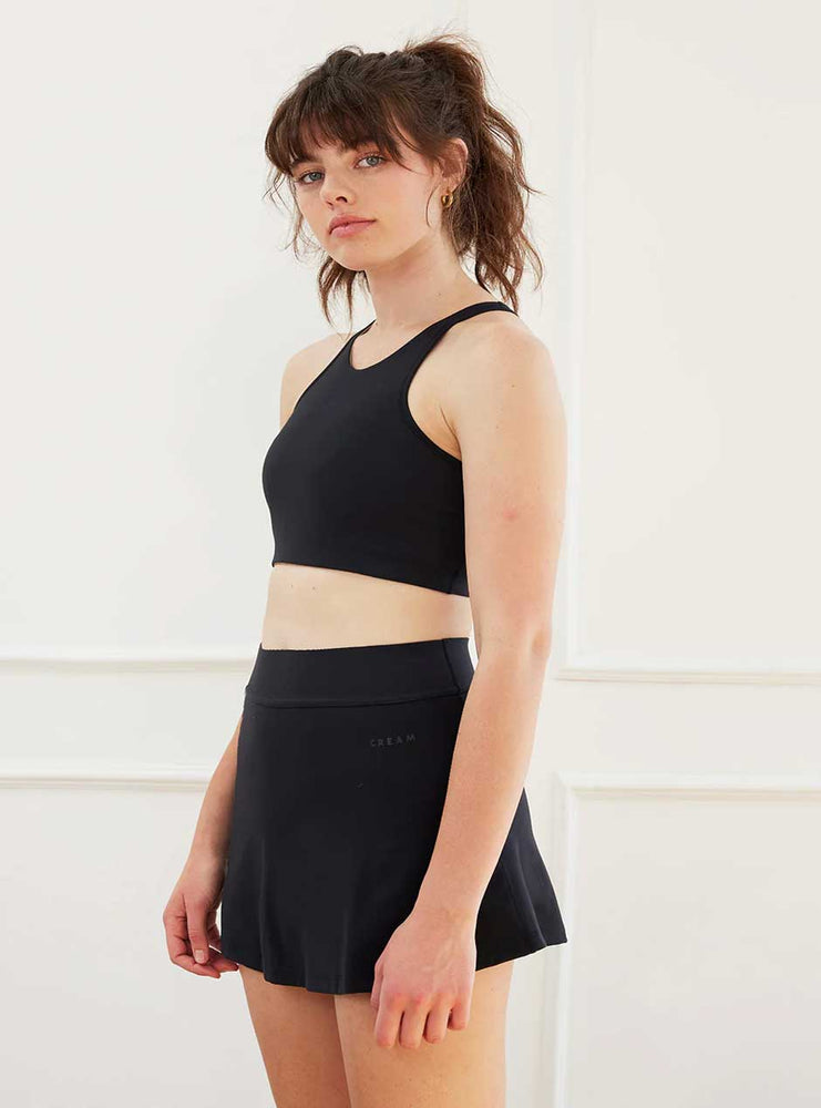 
                  
                    Cream Yoga Women's Evelyn Mini Skort - Black
                  
                
