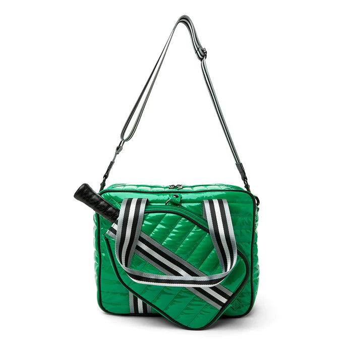 Think Royln Sporty Spice Pickleball Bag Fuchsia --Club Green