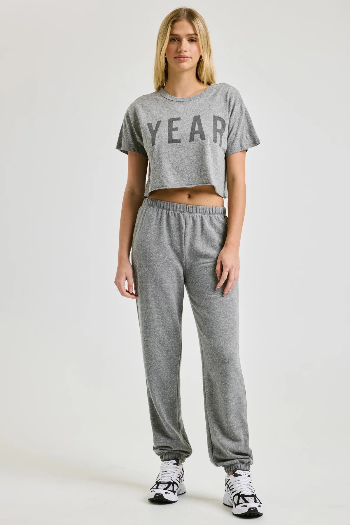 Year Of Ours Cropped Tee W/YEAR Print