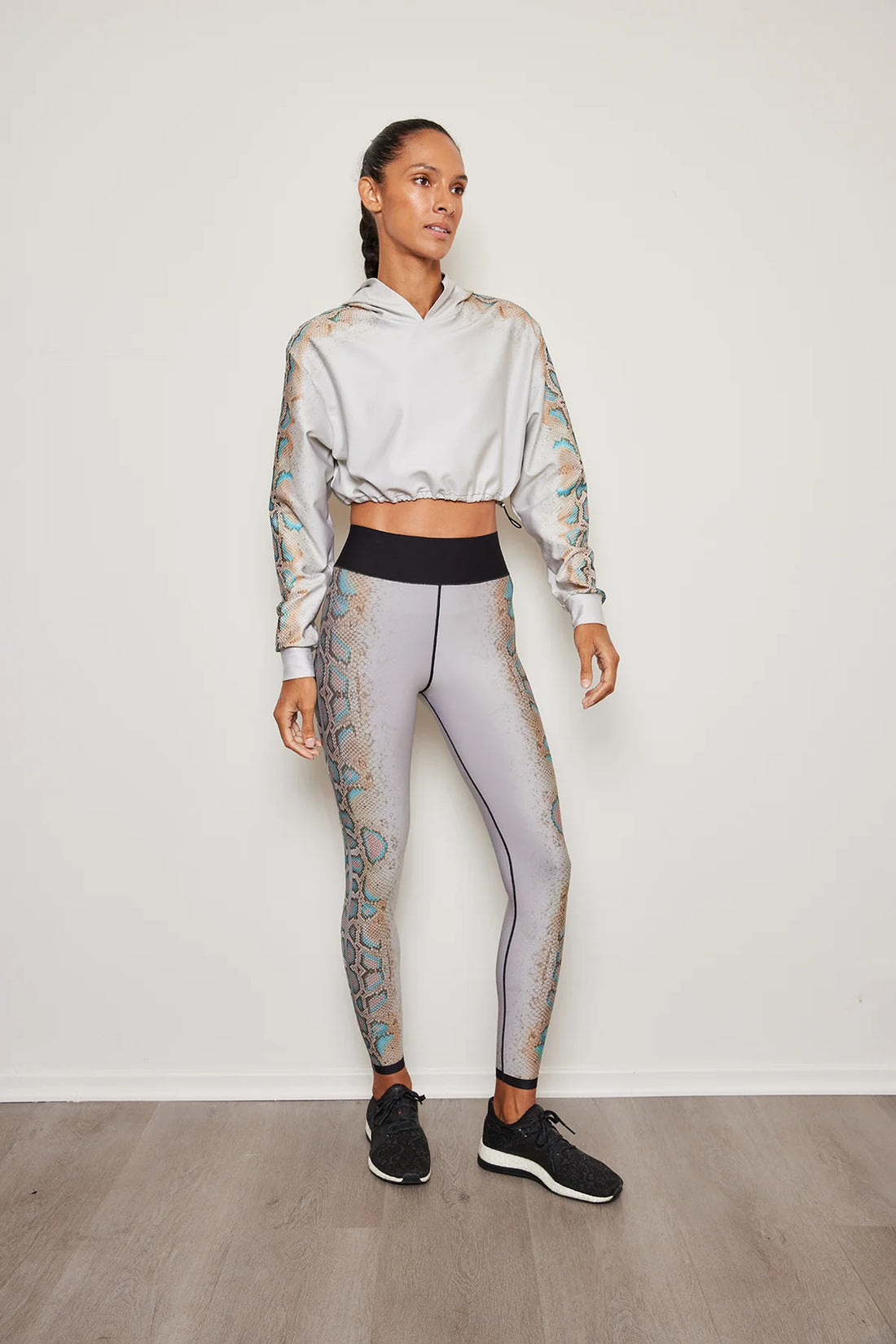 Ultracor Python Scent Long Sleeve Crop Hoodie PYXIS