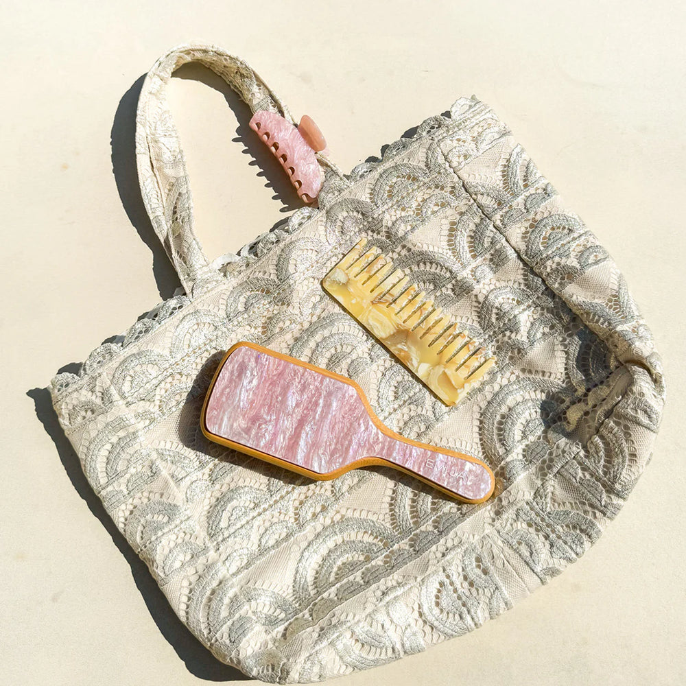 
                  
                    PQ Vanilla Noah Lace Tote
                  
                