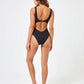 L*Space Balboa One Piece Swimsuit Black
