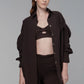 925fit Chez-Mise Shirt Coffee or Black