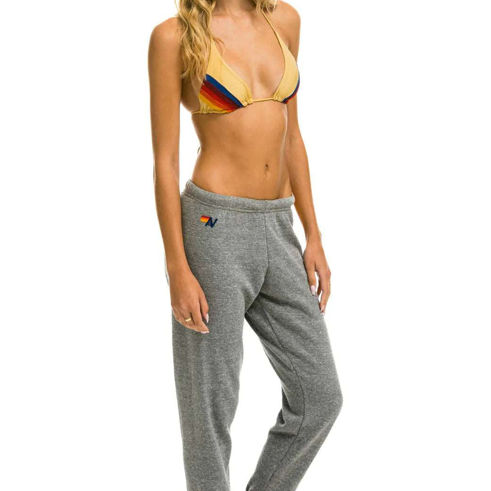
                  
                    Aviator Nation  5 Stripe Women's Sweatpants - Heather Grey
                  
                