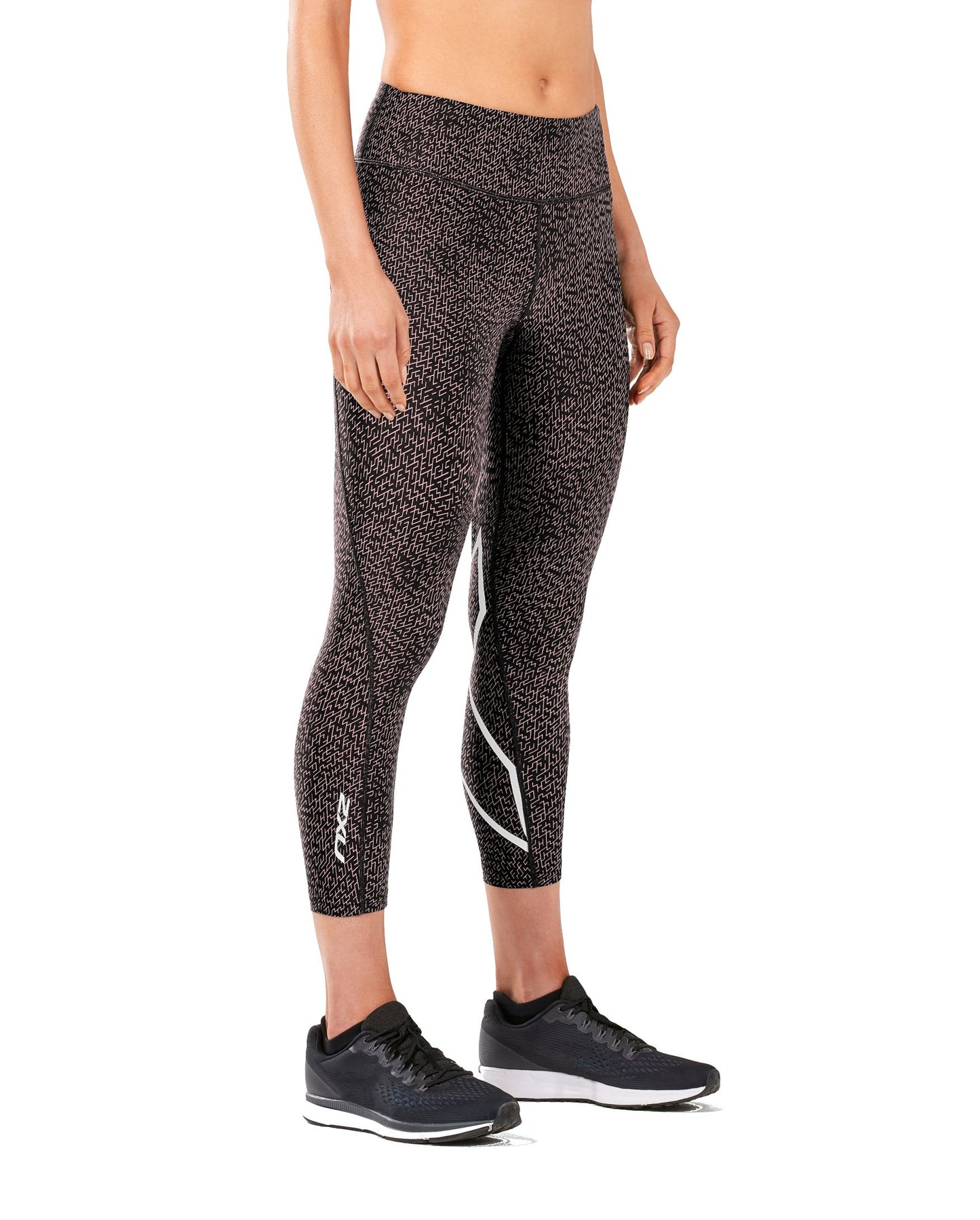 2XU Mid Rise 7/8 Compression Less Muscle Damage Legging