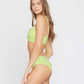 L*SPACE Ribbed Vera Bikini Top - Mojito