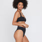 L*Space Ribbed Lee Lee Bikini Top - Black