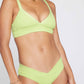 L*SPACE Ribbed Vera Bikini Top - Mojito
