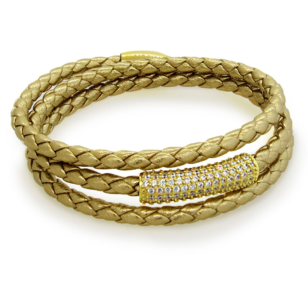 
                  
                    Liza Schwartz SOBE Bar Triple Wrap Silver
                  
                