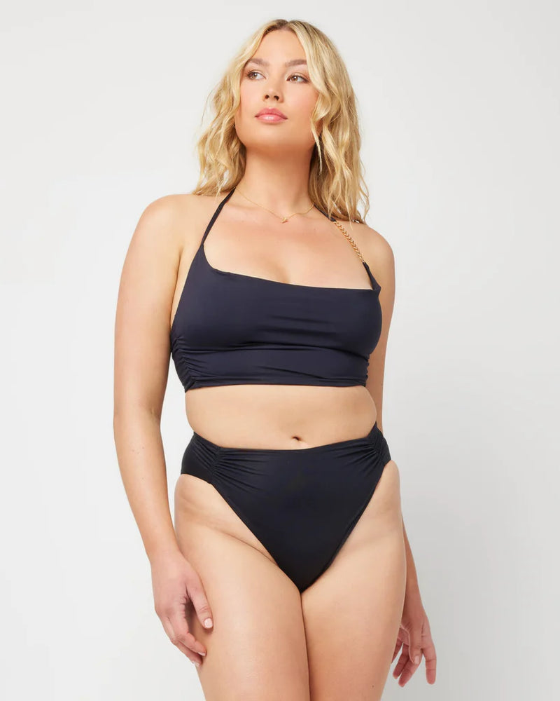 
                  
                    L*Space Women's Arlo Classic High Waist Bikini Bottom - Black
                  
                
