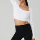 Alo Yoga Alosoft Ribbed Show Stopper Long Sleeve