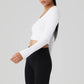 Alo Yoga Alosoft Ribbed Show Stopper Long Sleeve