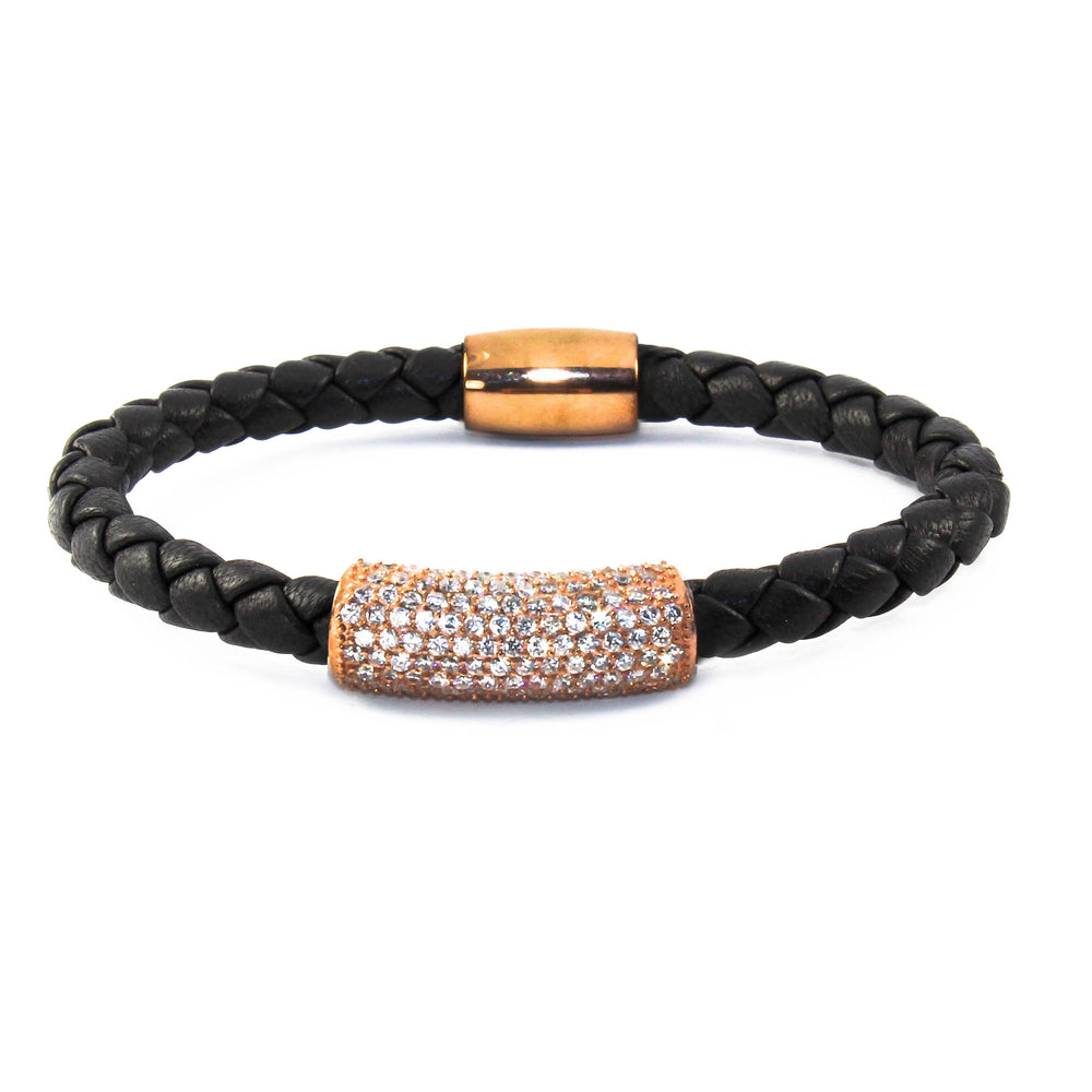 
                  
                    Liza Schwartz Glam Bar Nappa Leather Bracelet
                  
                